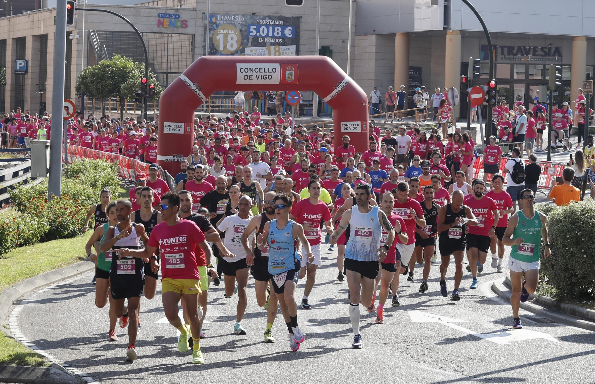 El Vigo solidario que clama contra la violencia de género
