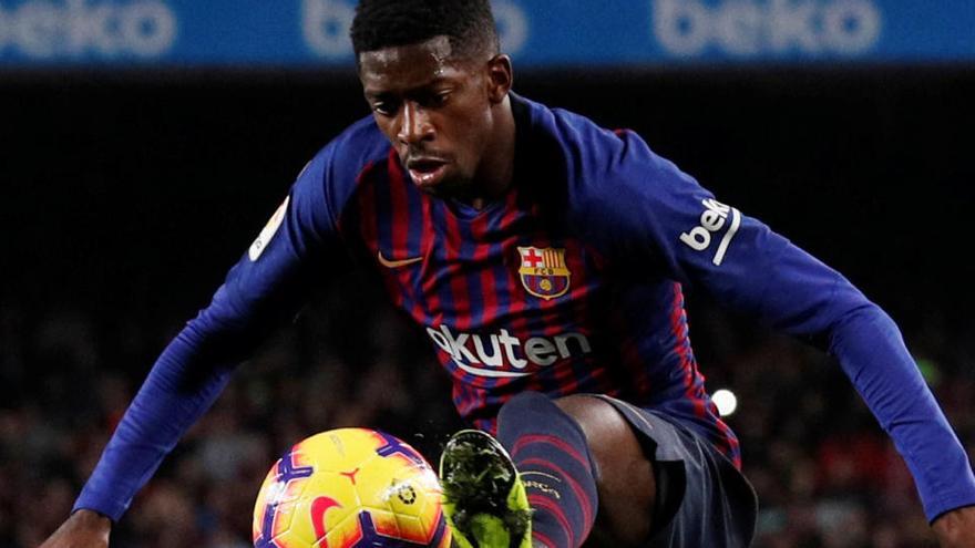 Dembélé en una imatge d&#039;arxiu