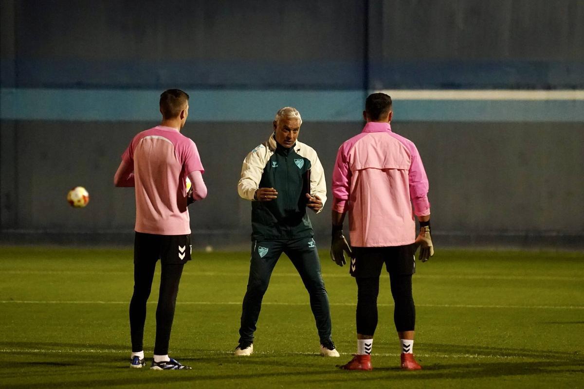 El Málaga CF prepara el duelo provincial de la Copa del Rey ante el Estepona