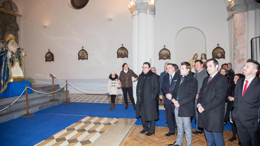 La inauguración contó con al presencia del alcalde de Cehegín, José Rafael Rocamora y del director general de Simplificación, Francisco Abril