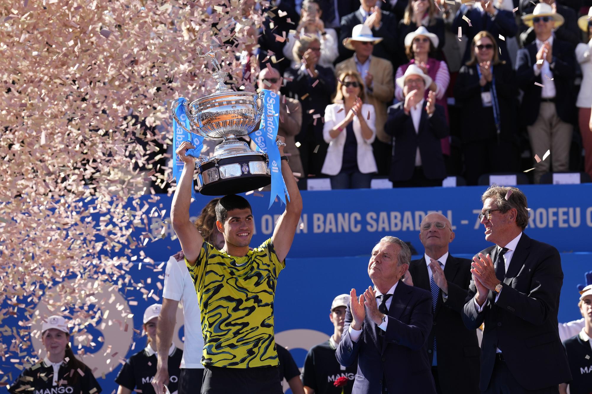 Final del torneo Godó, Alcaraz-Tsitsipas