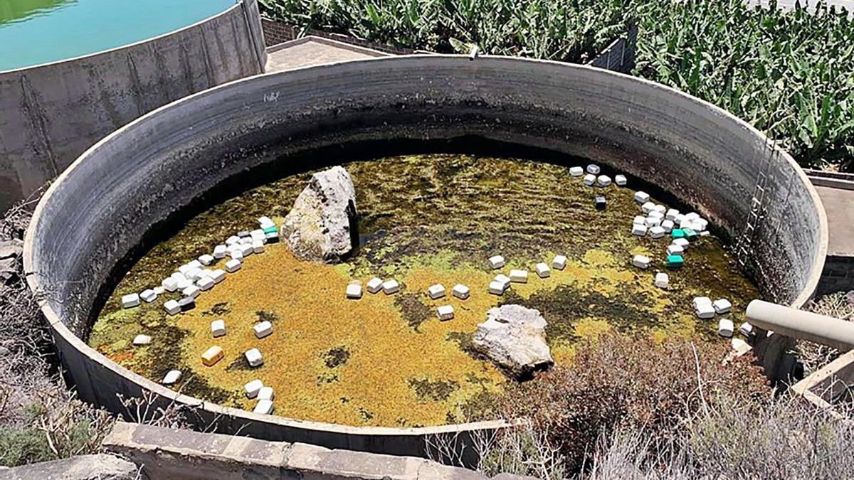 Un tanque vacío en La Palma. | | E.D.