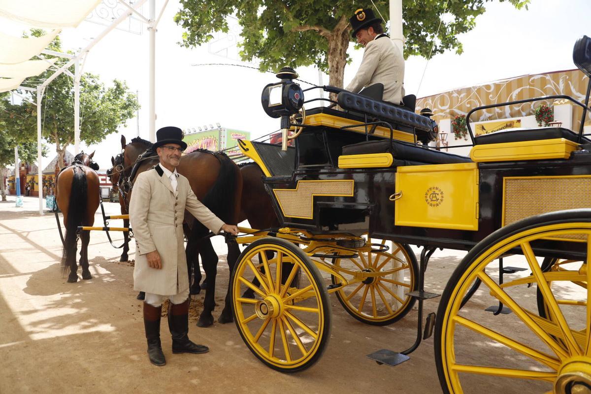 Elegancia ecuestre en la Feria de Córdoba