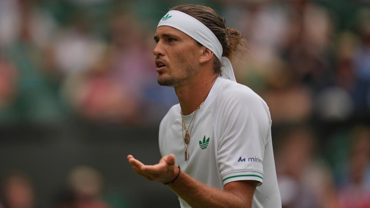 Alexander Zverev perdió contra Arthur Rinderknech en la primera ronda de Wimbledon