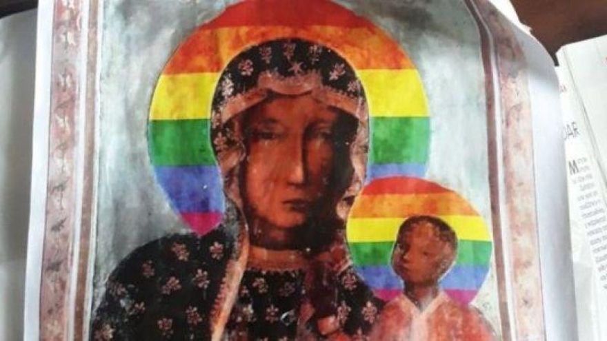 Polonia absuelve a tres mujeres acusadas por hacer carteles LGTBI con la Virgen María