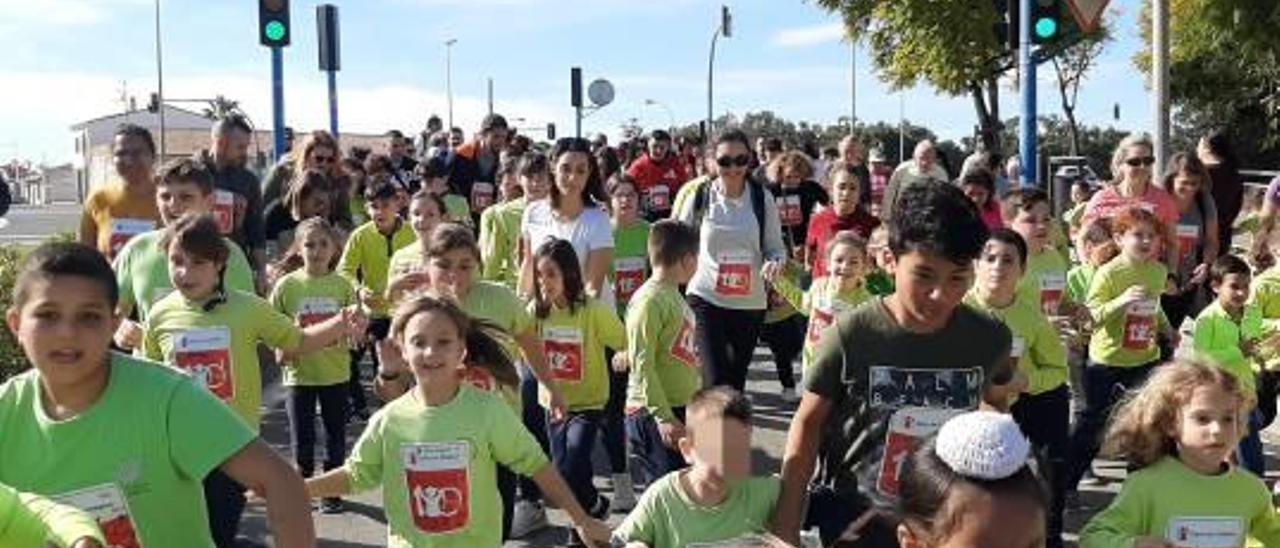 III Carrera Solidaria en el colegio Eusebio Sempere