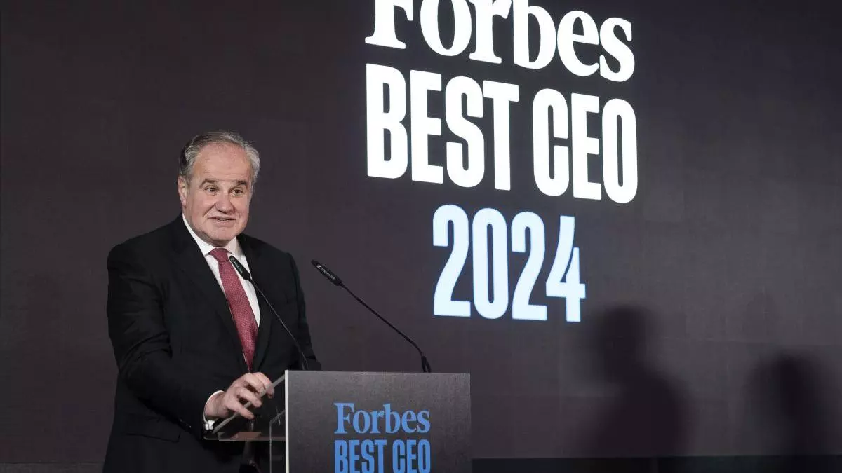 Demetrio Carceller Arce, presidente ejecutivo de Damm, recibe el premio Forbes Best CEO 2024