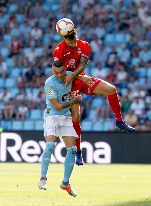 Las mejores fotografías del primer partido de Liga que midió a celestes y a pericos en Balaídos.