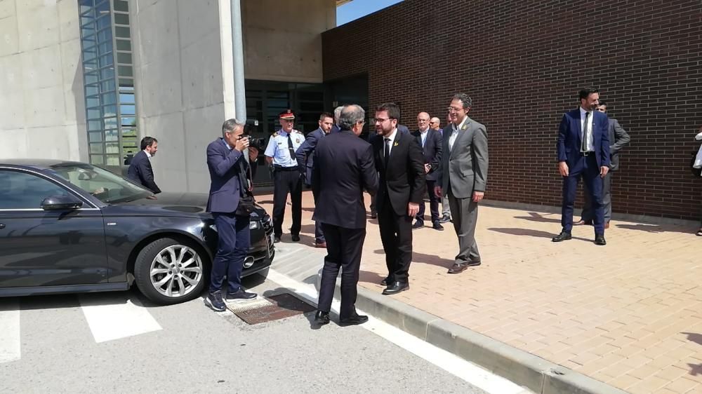 Torra visita Forcadell i Bassa