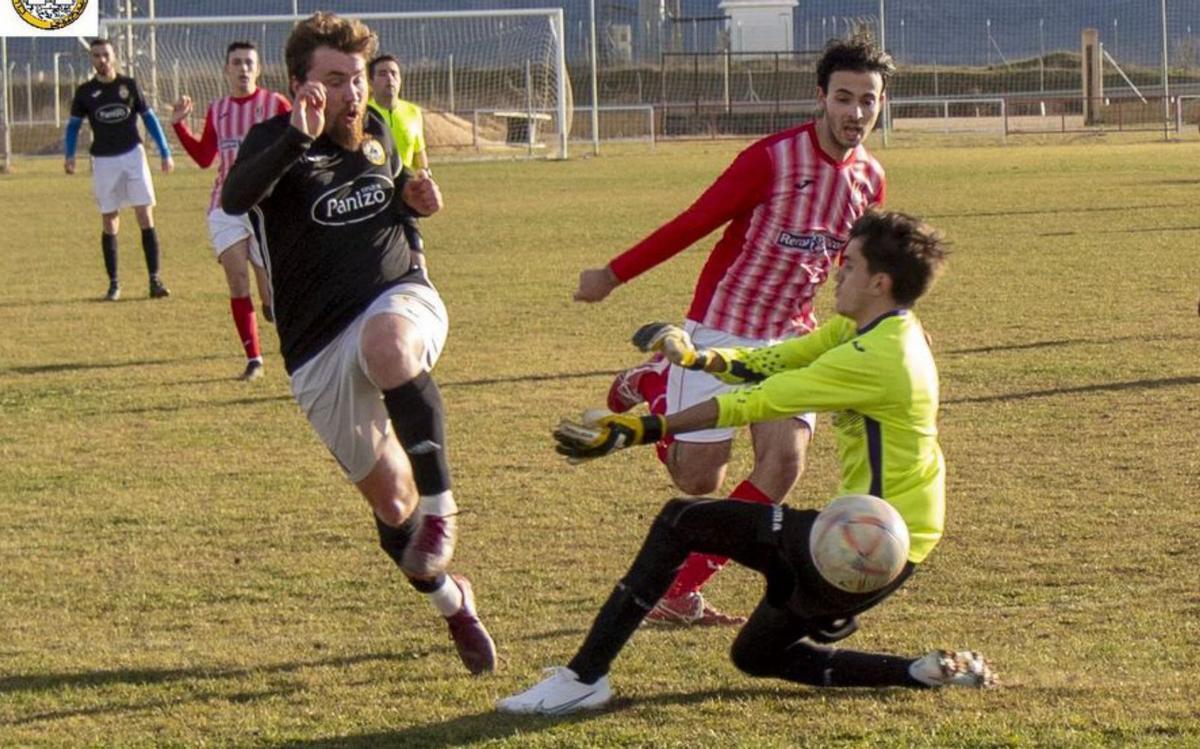 Un momento del encuentro entre Fresno y Camarzana. | Cedida