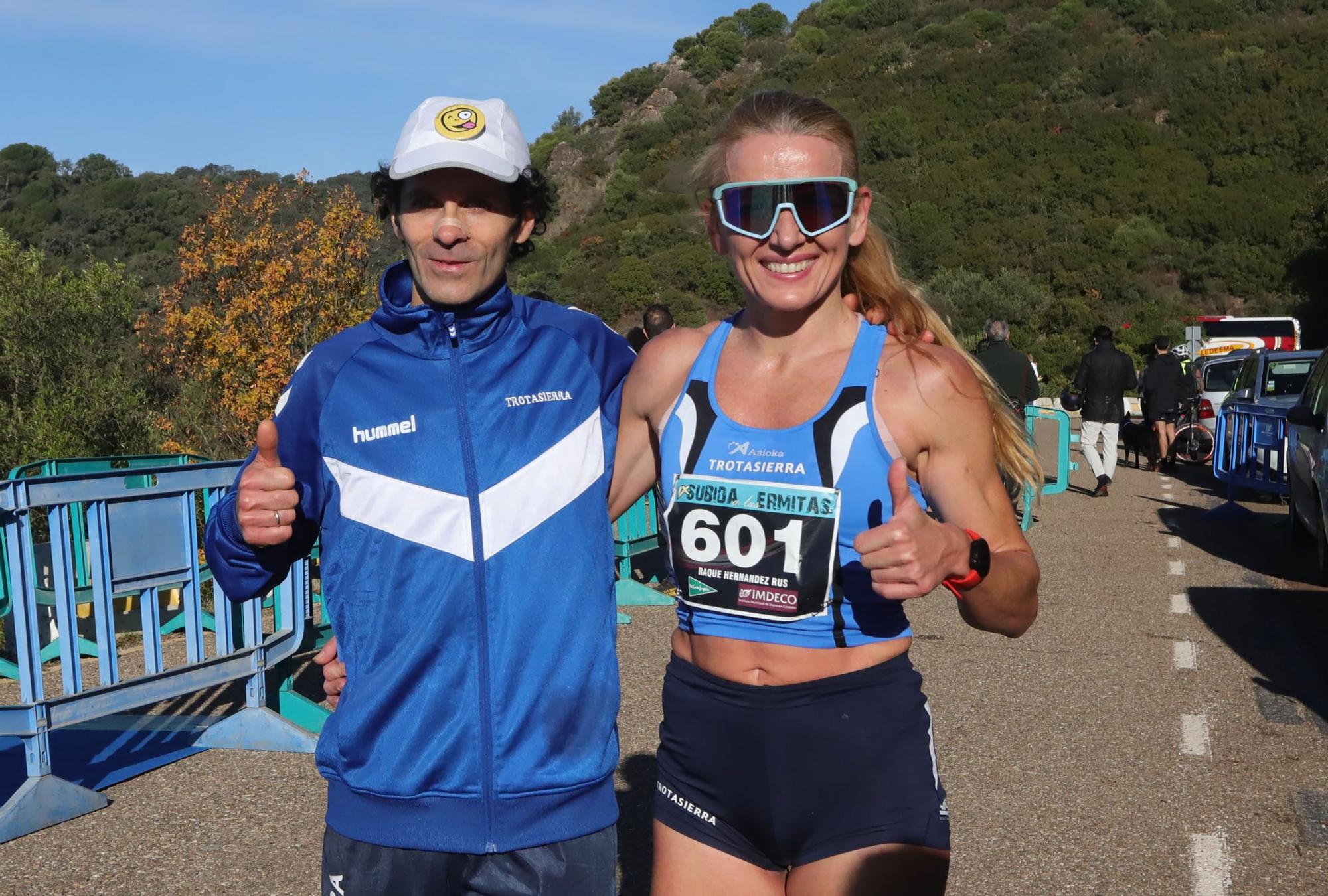 La subida a la Ermitas de atletismo en imágenes