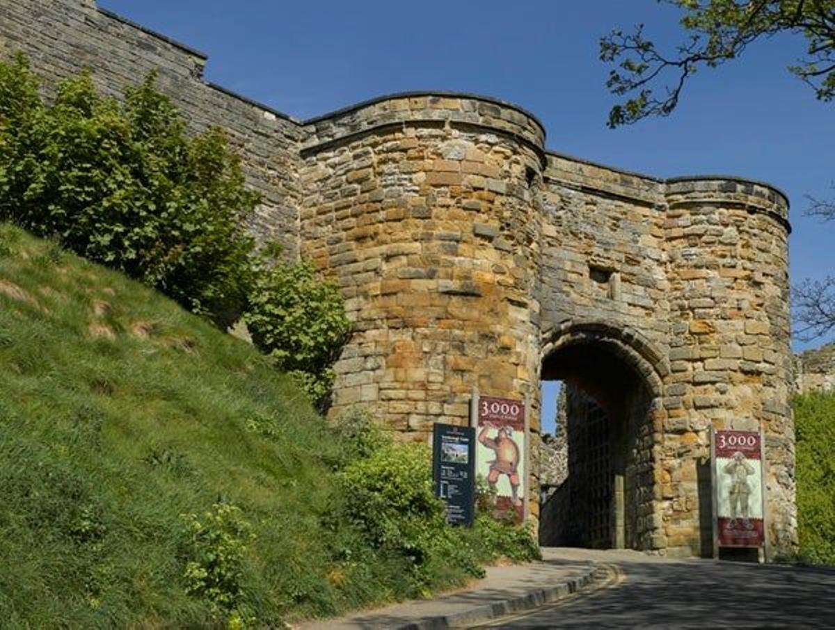 Entrada al Castillo de Scarborough