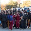 La selección llegó a Barcelona y Lamine tuvo su gran momento con la afición