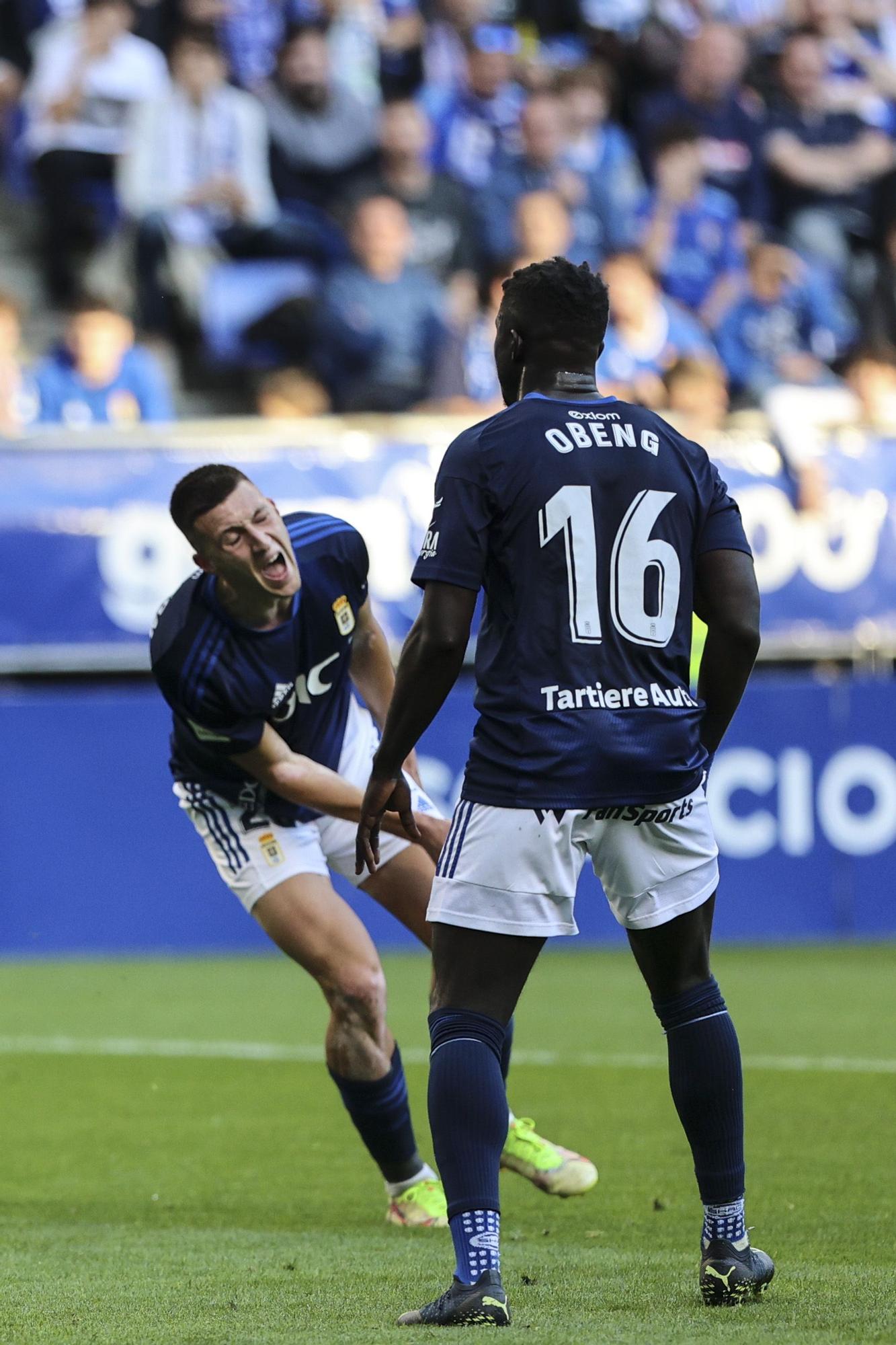 En imágenes: así fue el encuentro entre Real Oviedo y Granada en el Tartiere