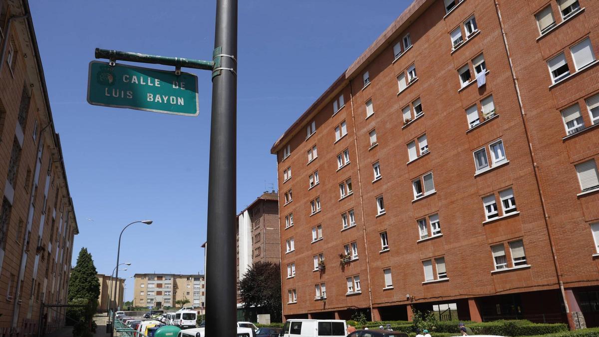 La calle Luis Bayón.