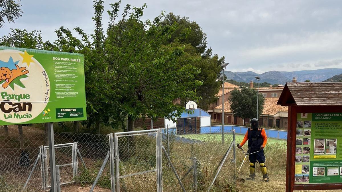 Una de las actuación en Parque Can de El Tossal esta semana