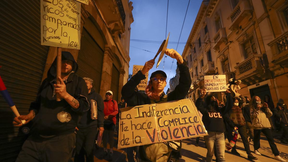Quinto día de protestas contra el Gobierno de Guillermo Lasso