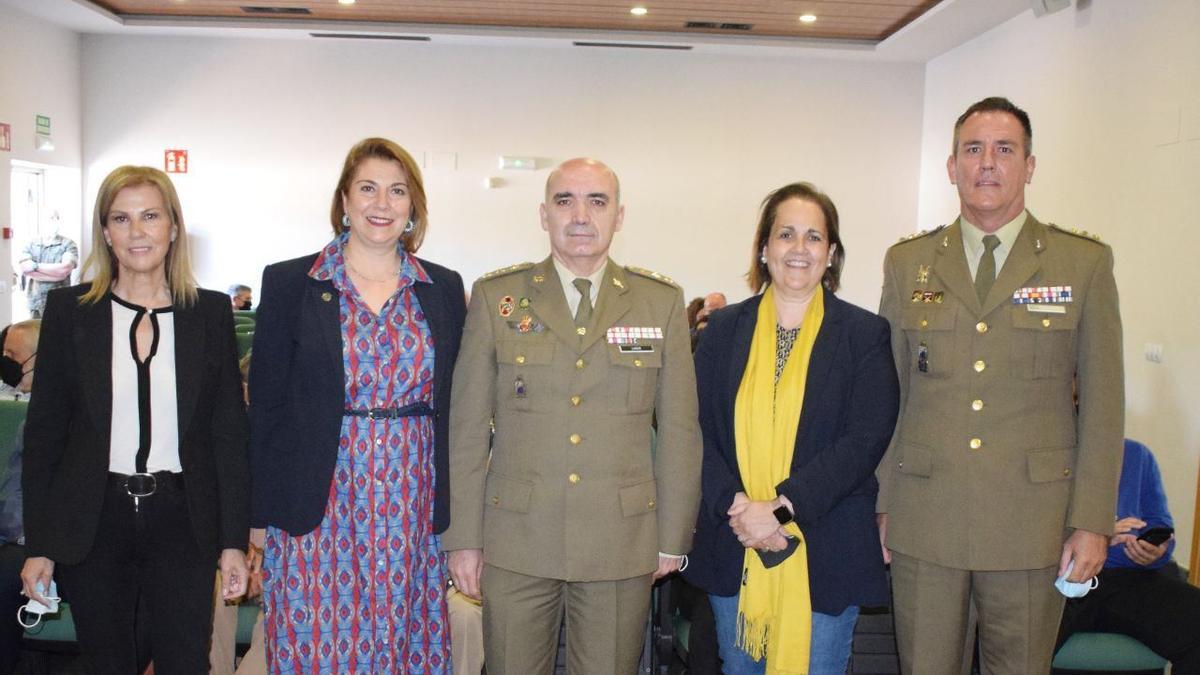 Ángela Amate, Eva Contador, José Luque Recio, Blanca Torrent y Francisco Javier Cabello Amézaga.