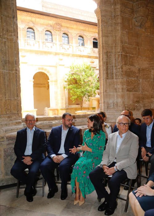 La Reina Letizia en Oviedo.