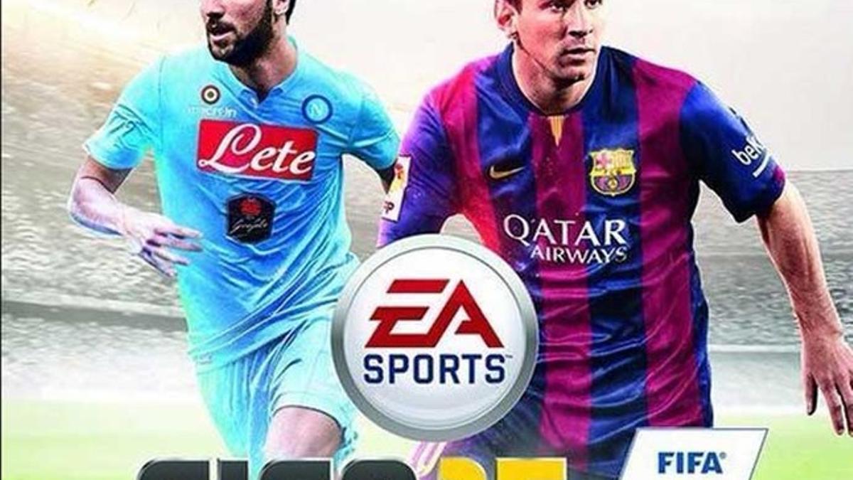 Messi e Higuaín, en la portada del nuevo FIFA 15