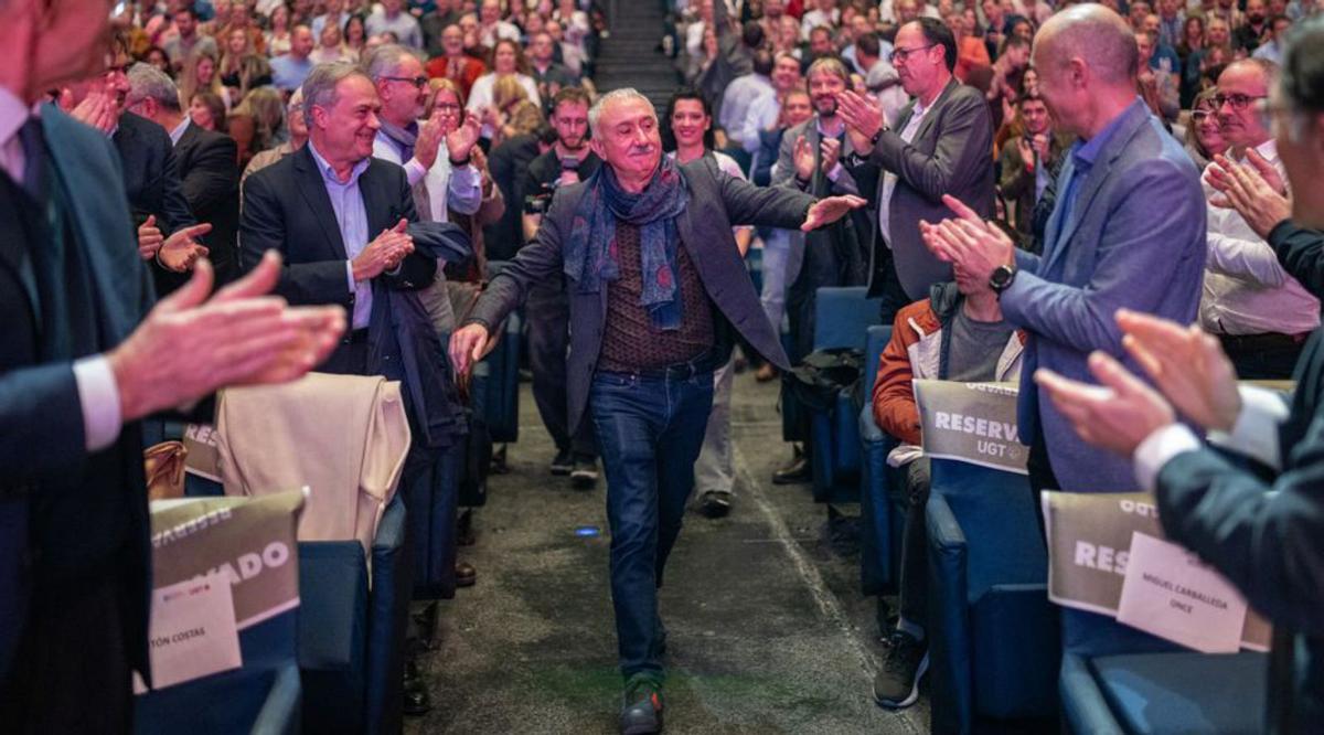 Álvarez és reelegit secretari general de la UGT per a un últim mandat Álvarez és reelegit secretari general de la UGT per a un últim mandat