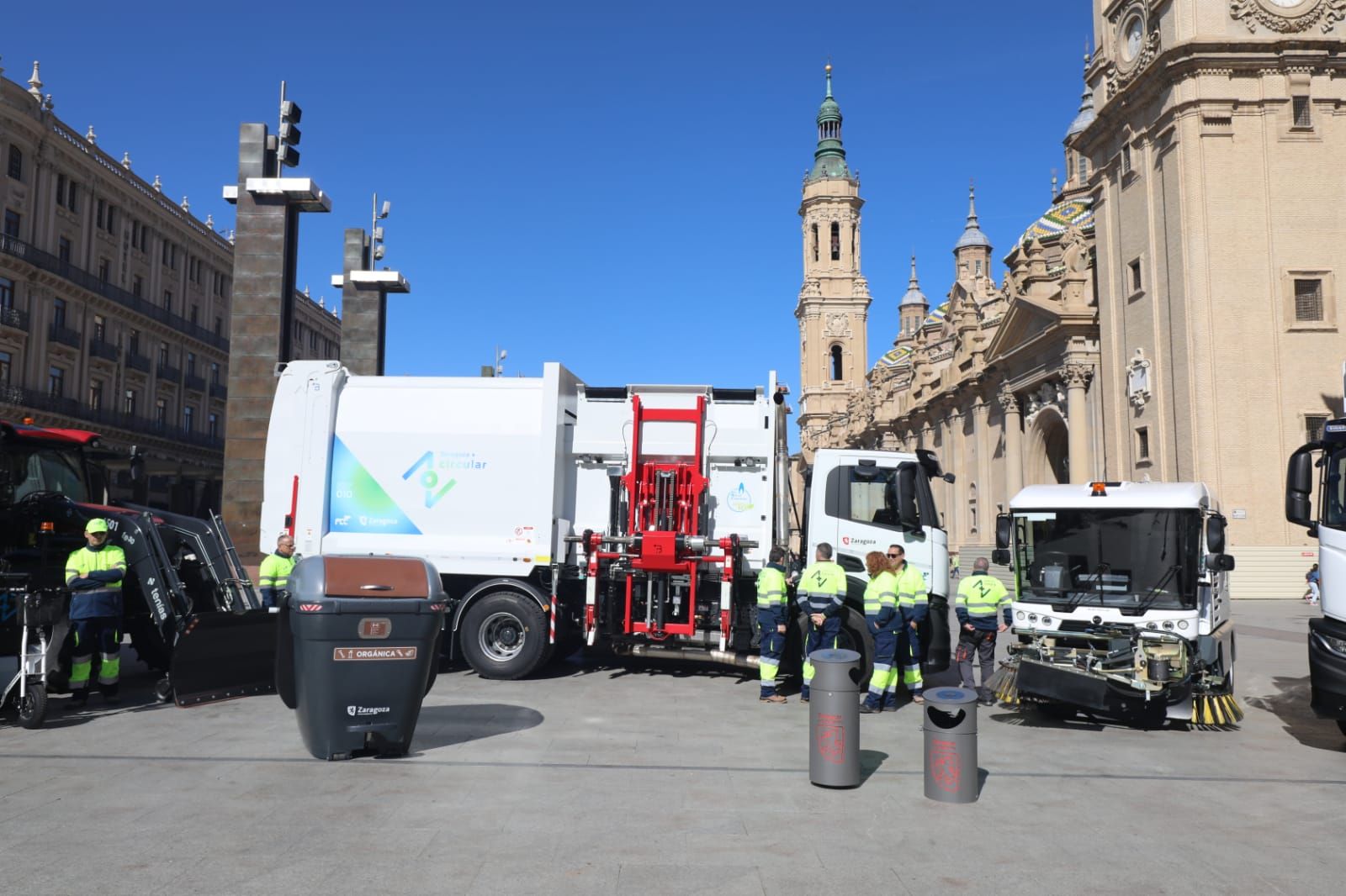 Zaragoza aumentará la limpieza de sus calles