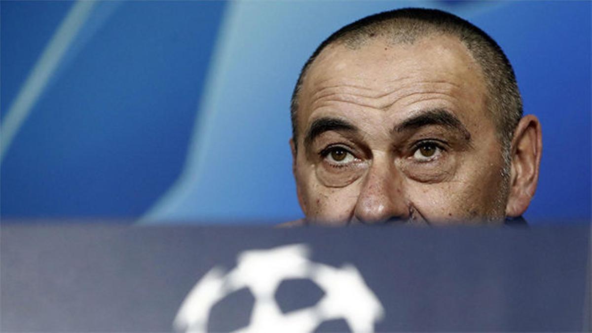 Sarri: "El coronavirus no es un problema de Italia sino de Europa"