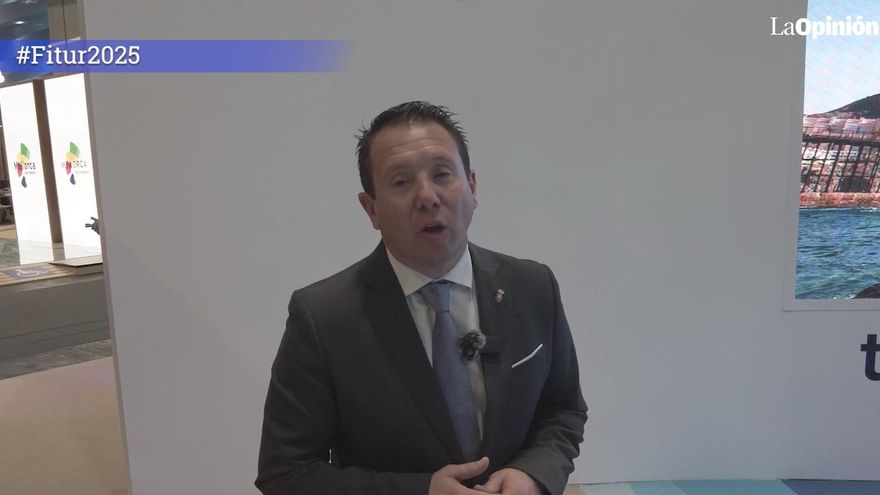 Juan Jesús Moreno, alcalde de Mula | Fitur 2025