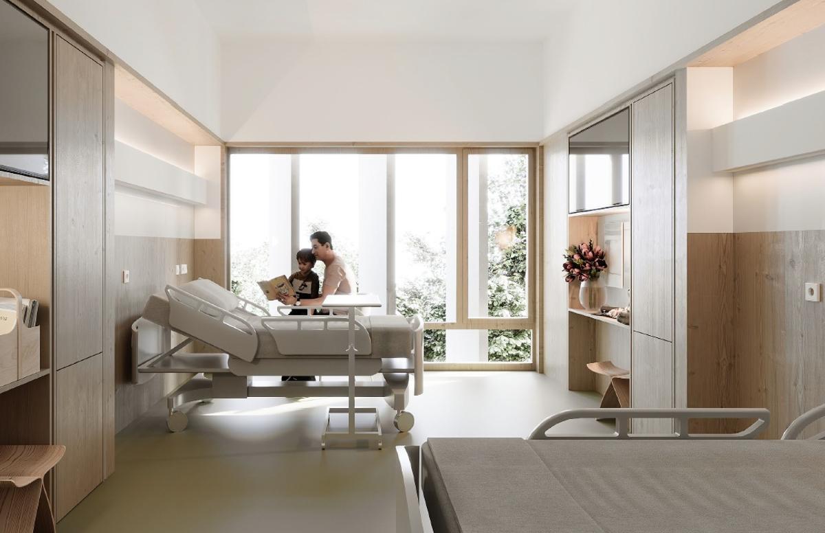 Les imatges del nou Trueta segons el projecte guanyador