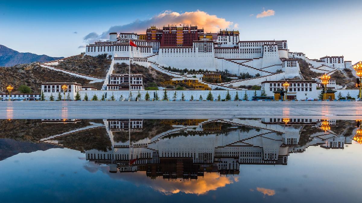 Potala en el Tíbet