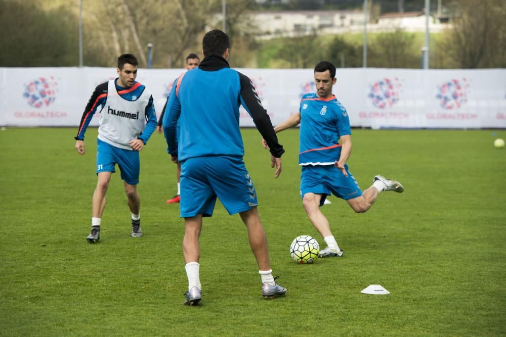 Entrenamiento del Real Oviedo