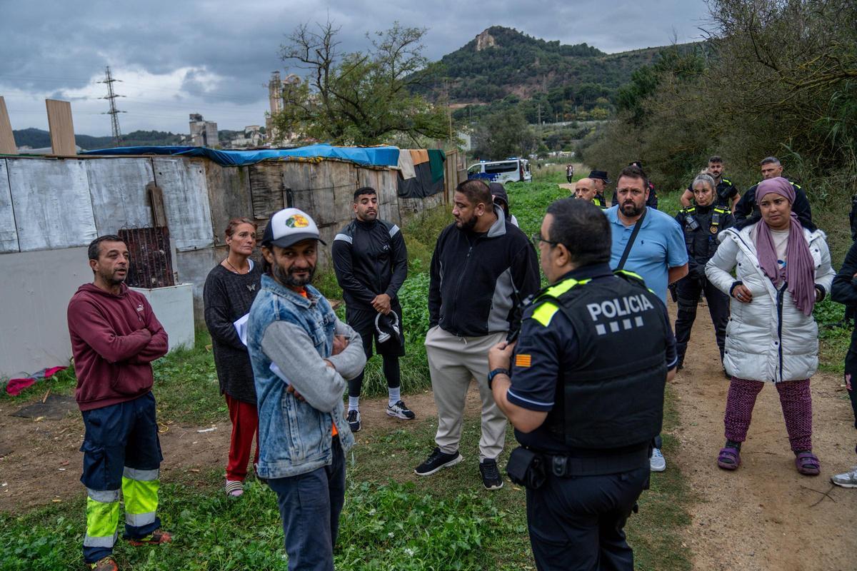 Cuenta atrás para el desalojo del campamento de chabolas de Montcada