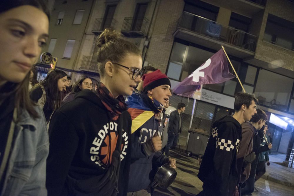 Manifestació contra la sentència del cas de violació a una menor a Manresa