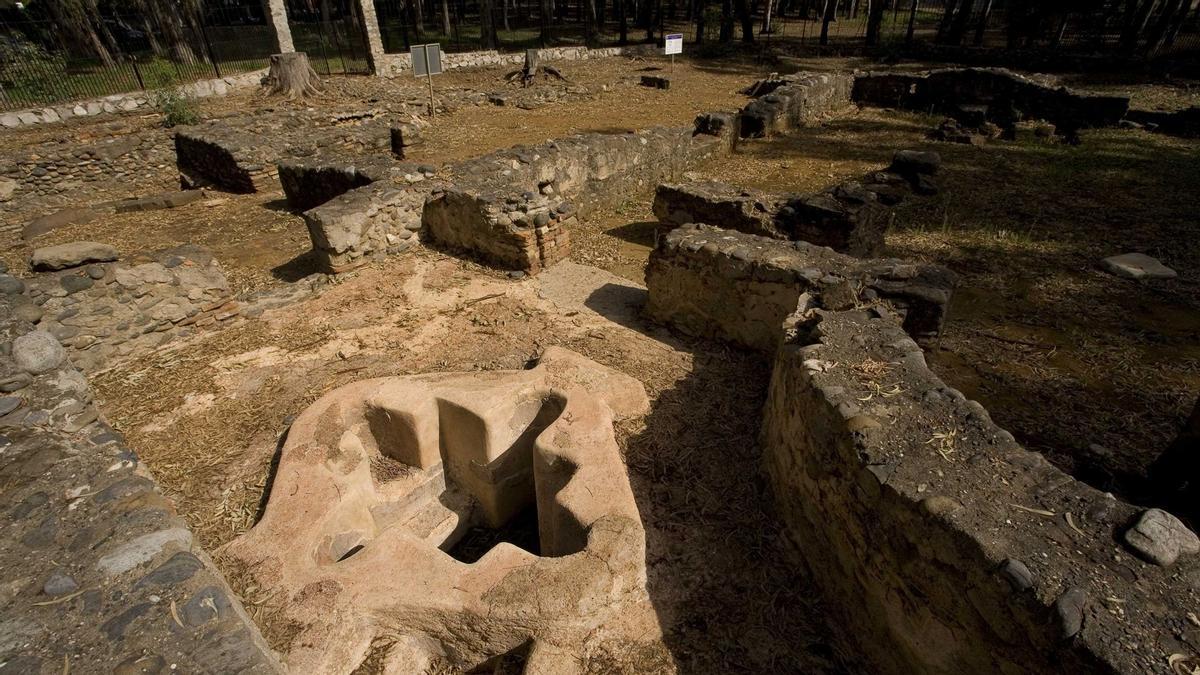 Yacimiento paleocristiano de la Basílica Vega del Mar, en Marbella