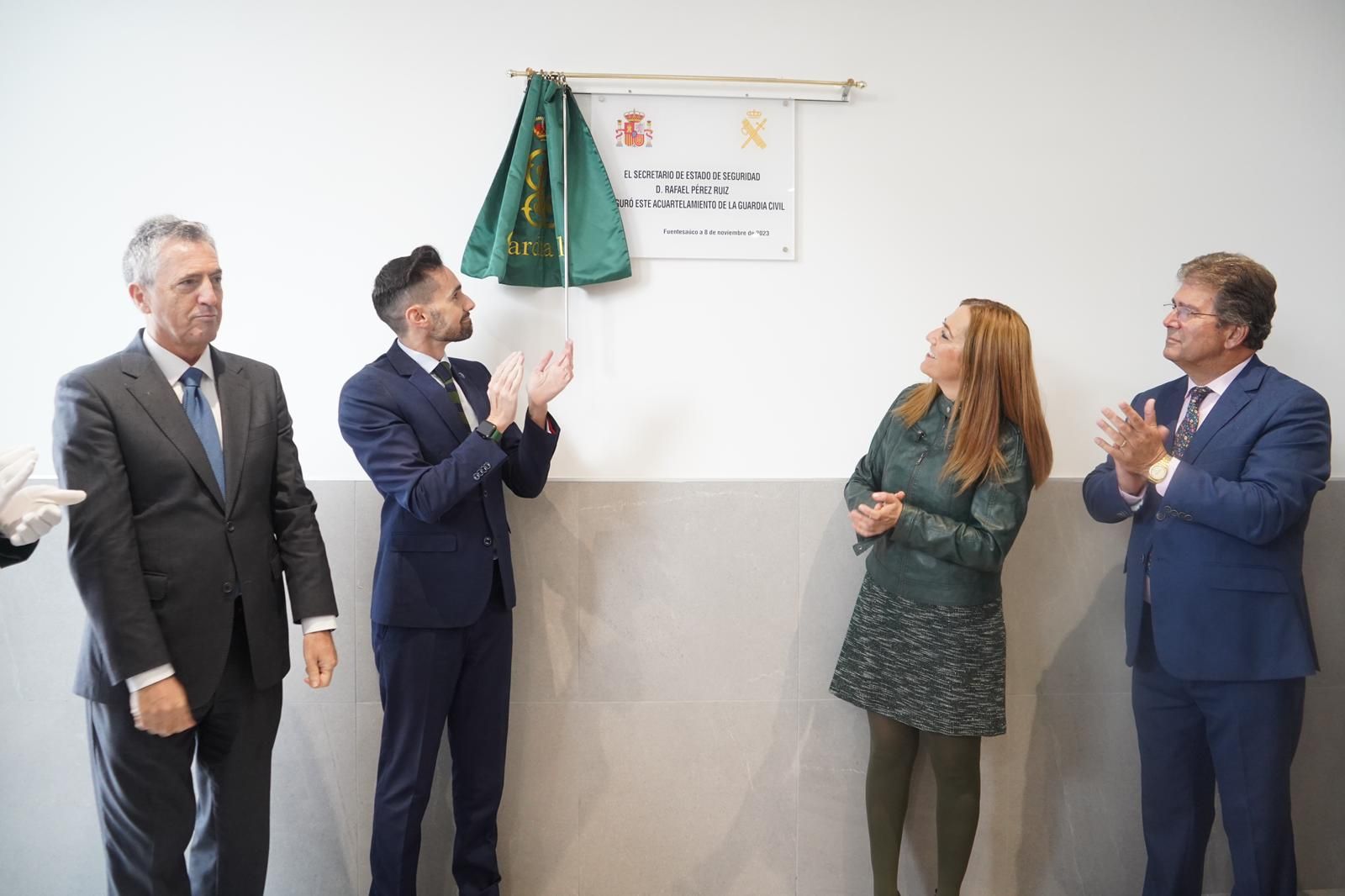 GALERÍA | Fuentesaúco estrena nuevo cuartel de la Guardia Civil: así ha sido la inauguración