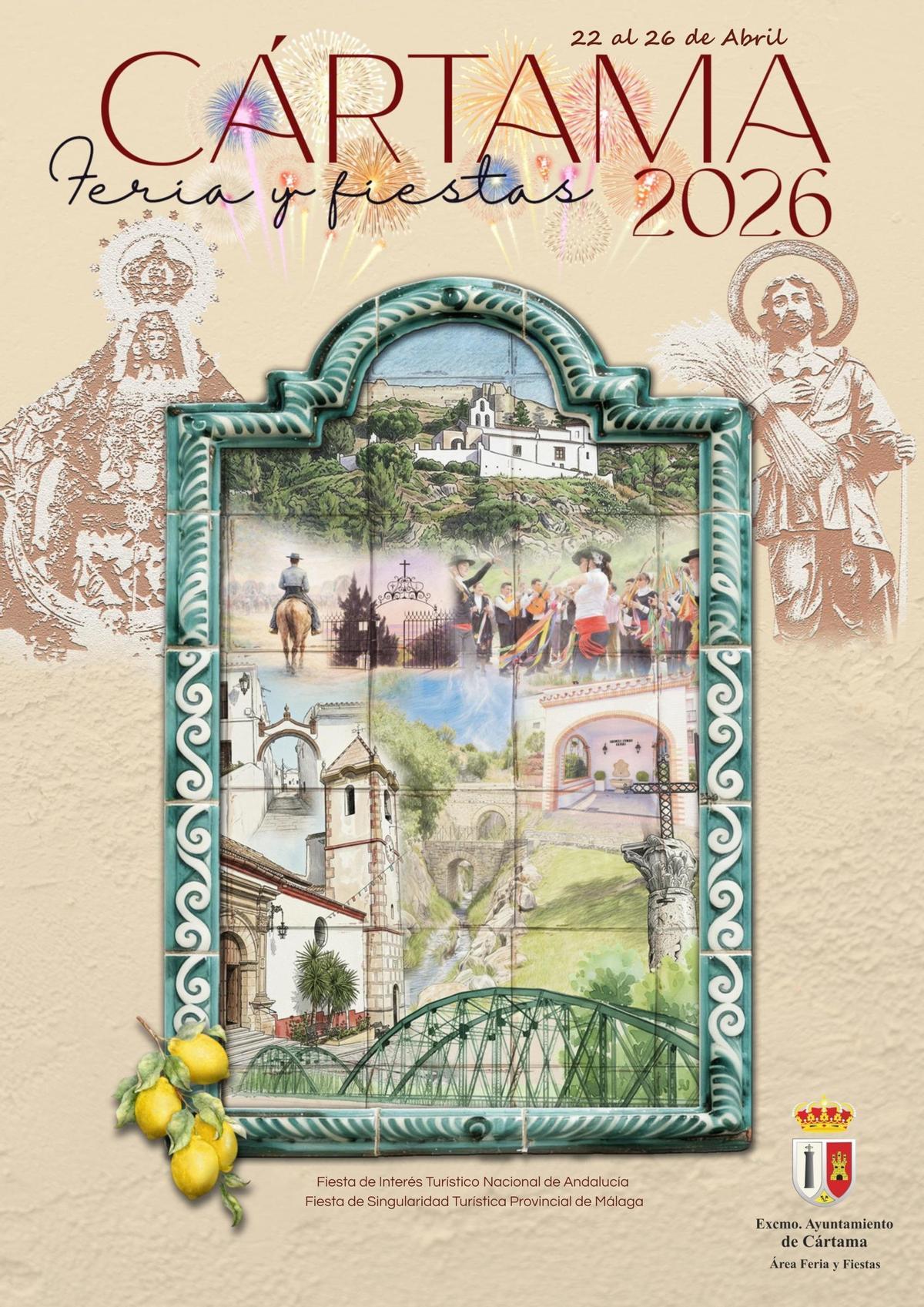 Cártama celebra ya su Feria de Abril 2026.