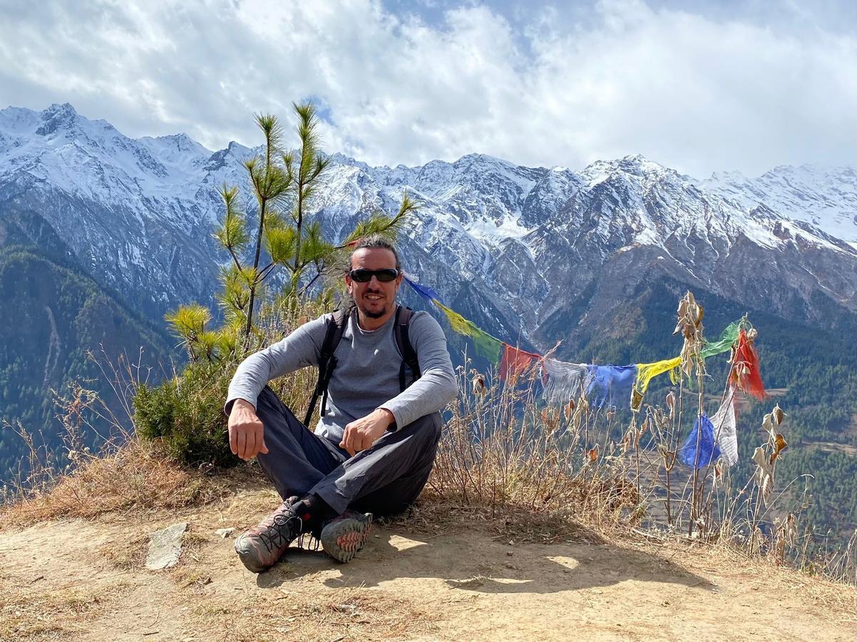 Gonzalo Mosquera, en Nepal