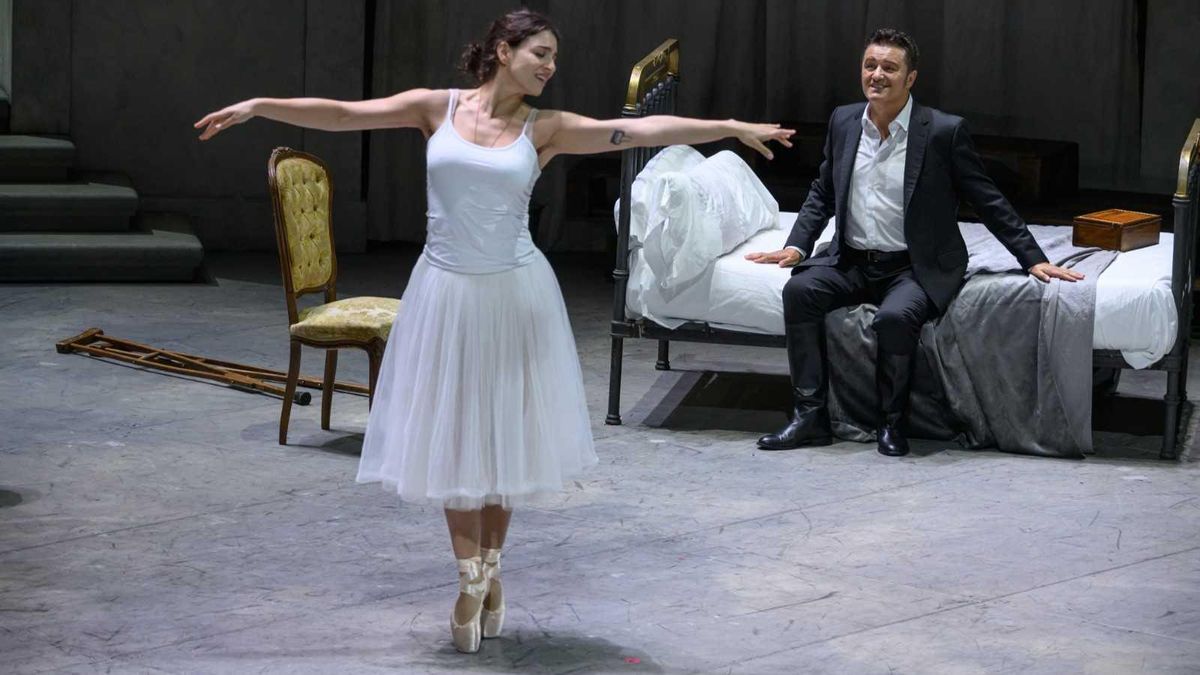 Asmik Grigorian y Piotr Beczala en un momento de 'Rusalka', en el Liceu.