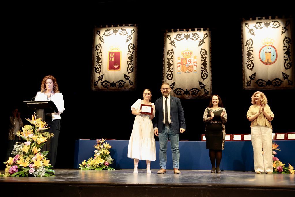 Entrega de distinciones al alumnado en Lorca