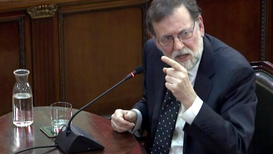 L&#039;expresident espanyol Mariano Rajoy al TS