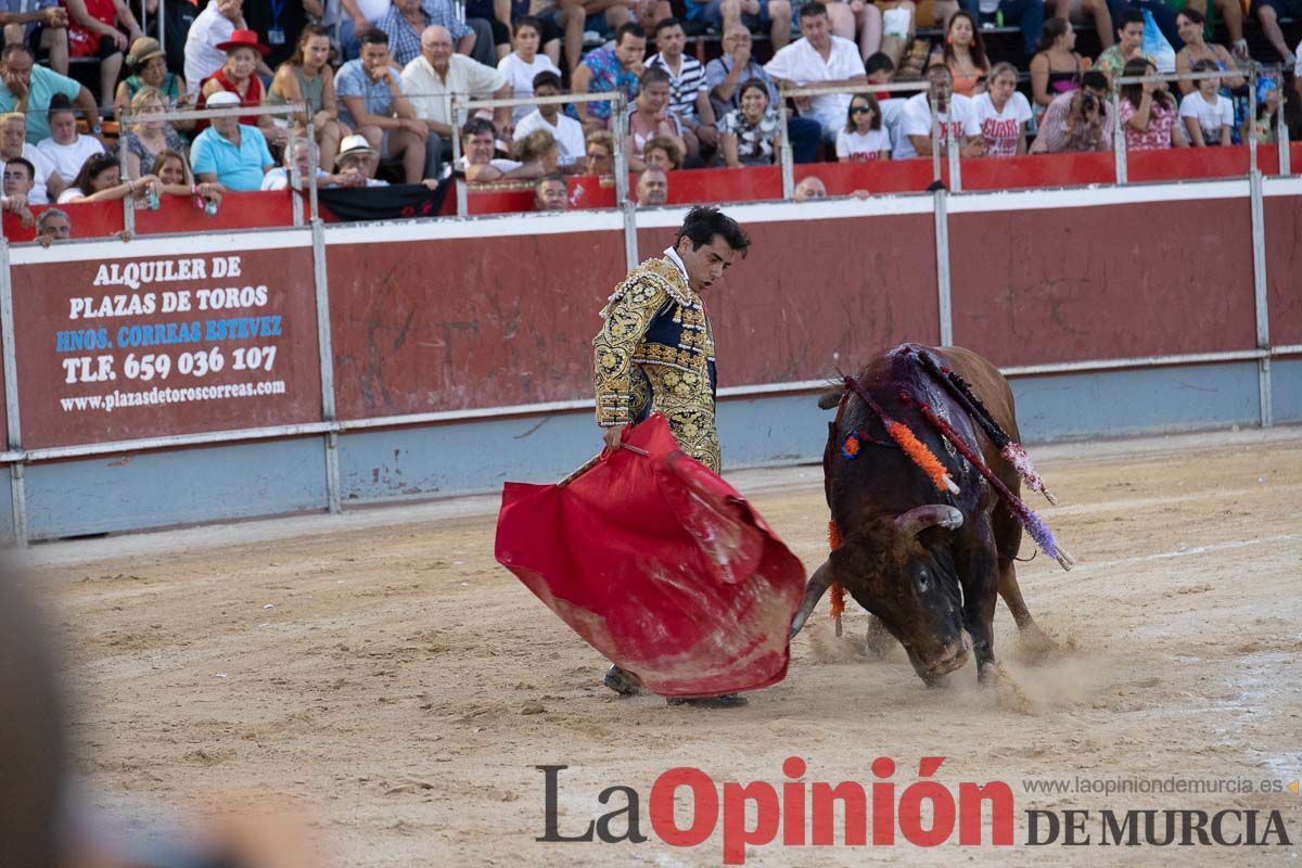 Segunda novillada de la Feria del Arroz en Calasparra (José Rojo, Pedro Gallego y Diego García)