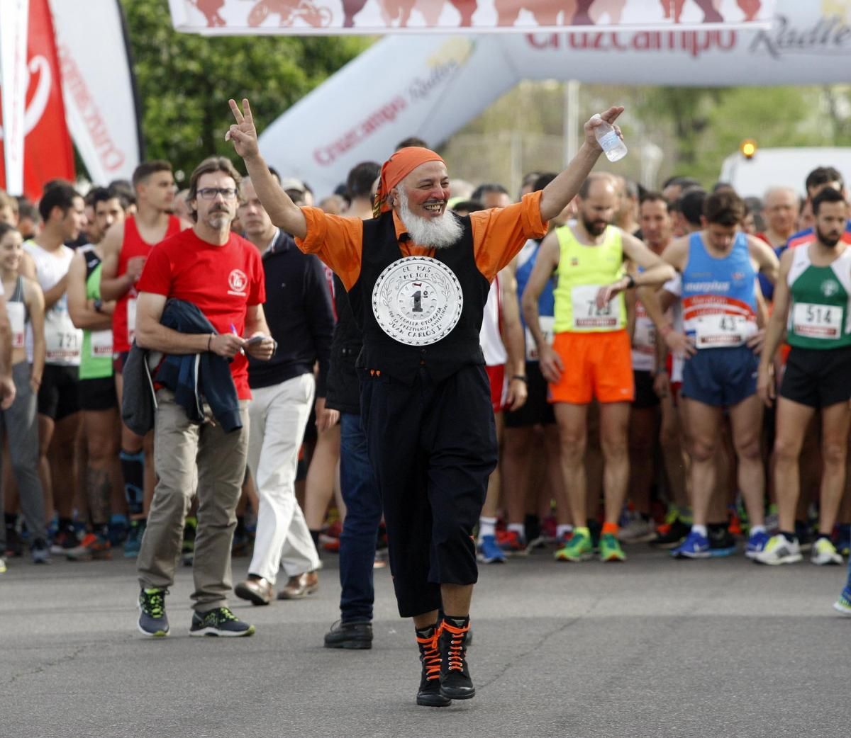 La carrera popular Santuario homenajea a Manuel Sánchez