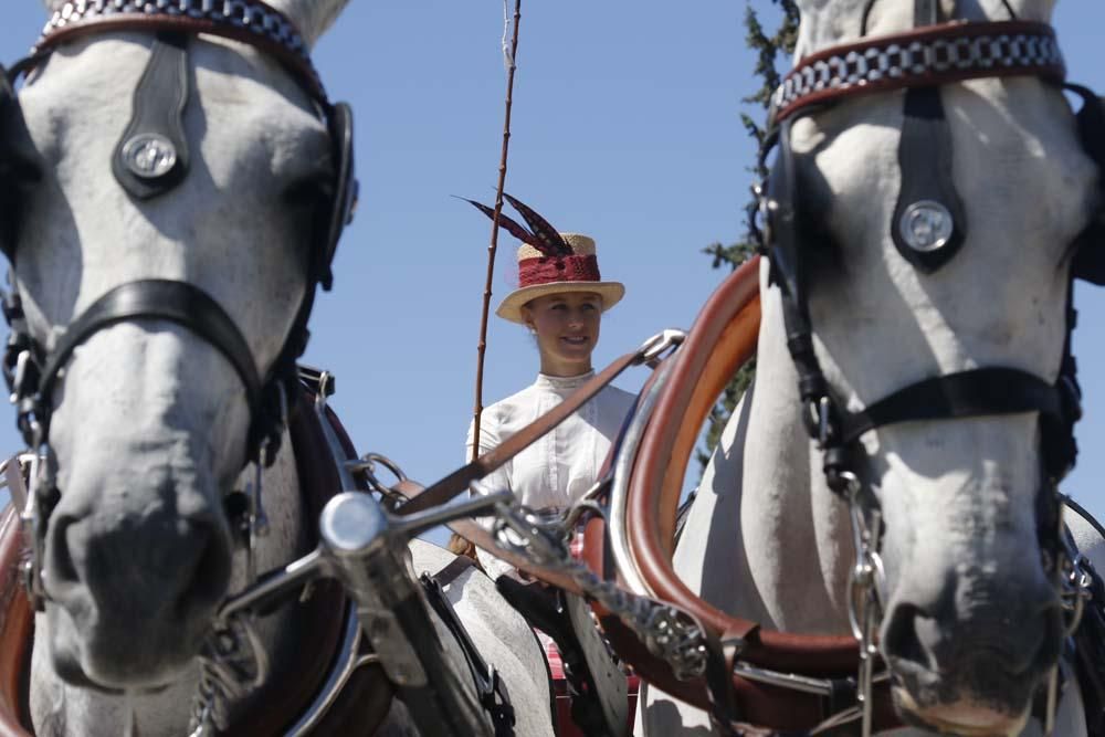 Exhibición de carruajes de tradición en El Arenal