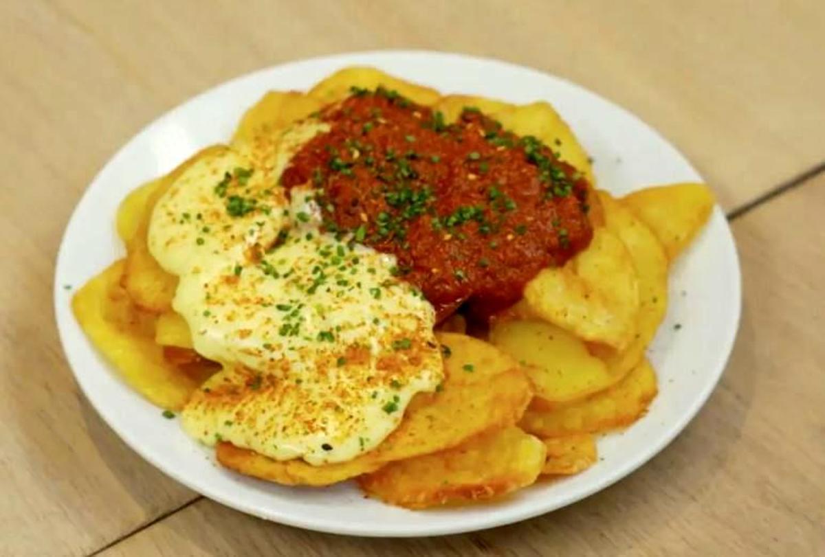 Las patatas bravas del Bar Bauma