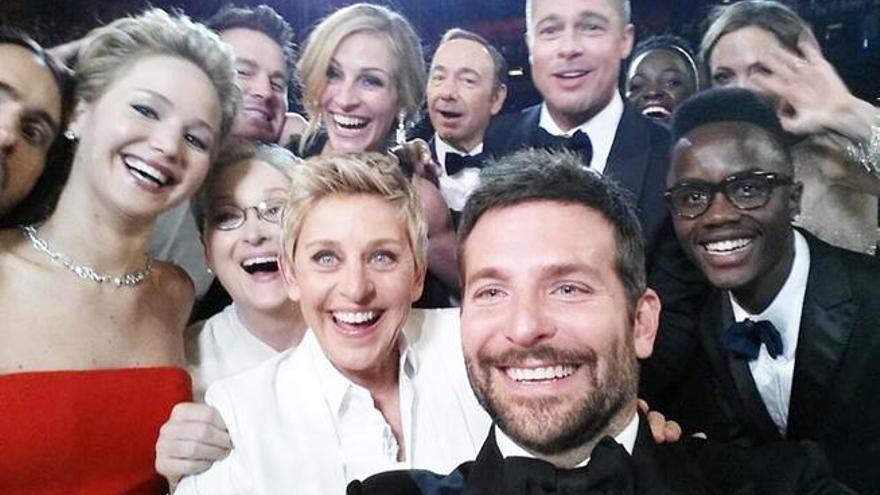 El &#039;selfie&#039; de los Oscar.