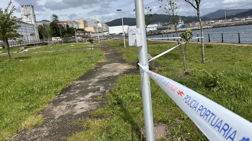 La alcaldesa reclama al Puerto de Vigo reparar los daños del temporal en el paseo de Massó