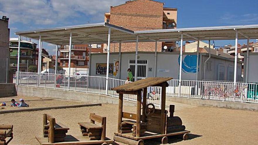 Pati de l&#039;escola del Pla del Puig de Sant Fruitós de Bages