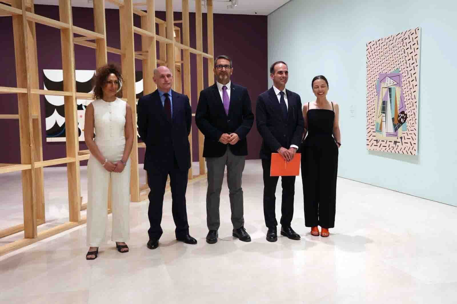 La exposición 'Farah Atassi. Genius Loci' del Museo de Málaga