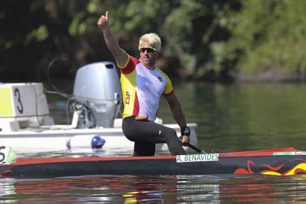 Sete Benavides accede a la final del C1 200 metros