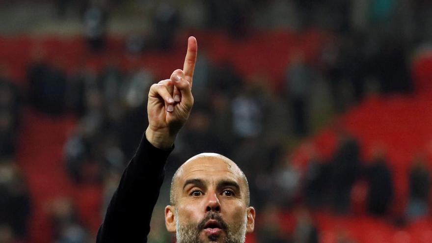 Guardiola, técnico del City.